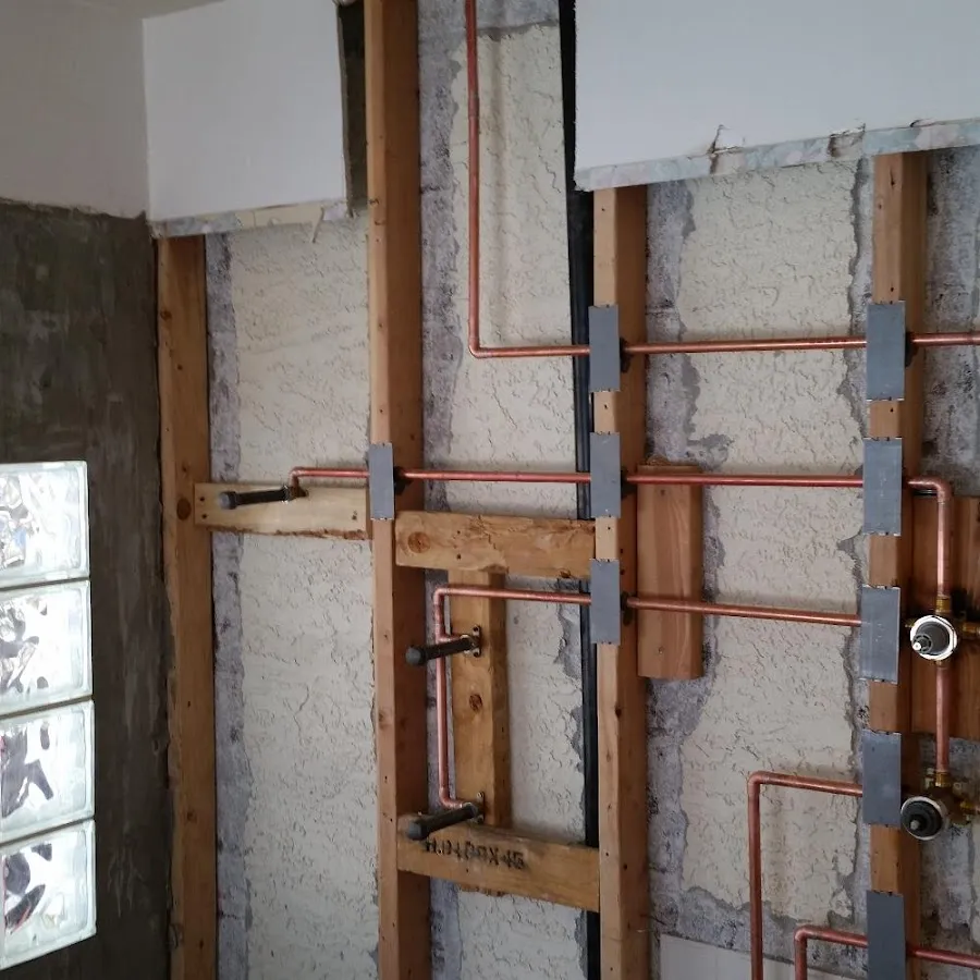 Copper pipe installation for Repiping in Pinewood